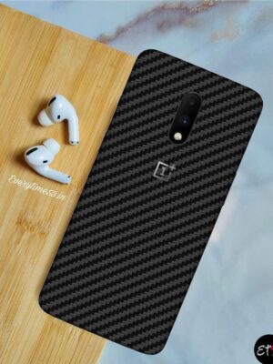 Carbon-Fiber Black Mobile Skin