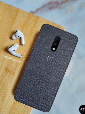 Fabric Blue Mobile Skin