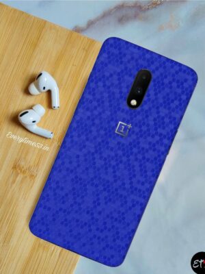 Honeycomb Blue Mobile Skin