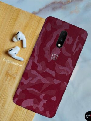 Camo Maroon Mobile Skin