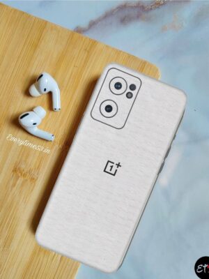 Leather Crocodile Silver Mobile Skin