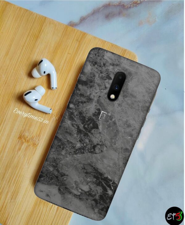Stone Marble Black Mobile Skin