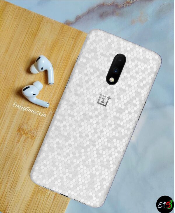 Honeycomb White Mobile Skin