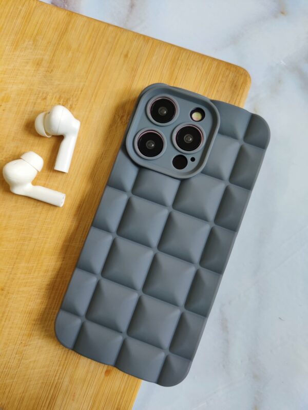Unique 3D Chocolate Puffer Shockproof Mobile Case Cover