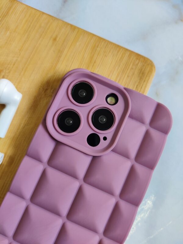 Unique 3D Chocolate Puffer Shockproof Mobile Case Cover