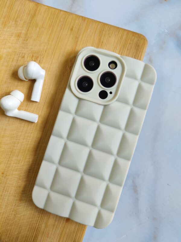 Unique 3D Chocolate Puffer Shockproof Mobile Case Cover