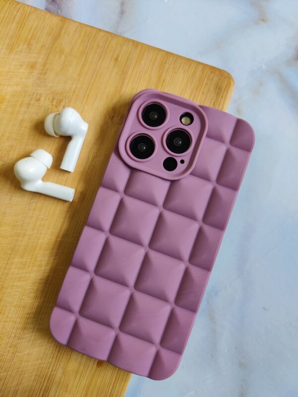 Unique 3D Chocolate Puffer Shockproof Mobile Case Cover
