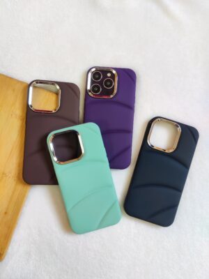 Luxury Design Soft Silicone Velvet Pattern iPhone Case Cover
